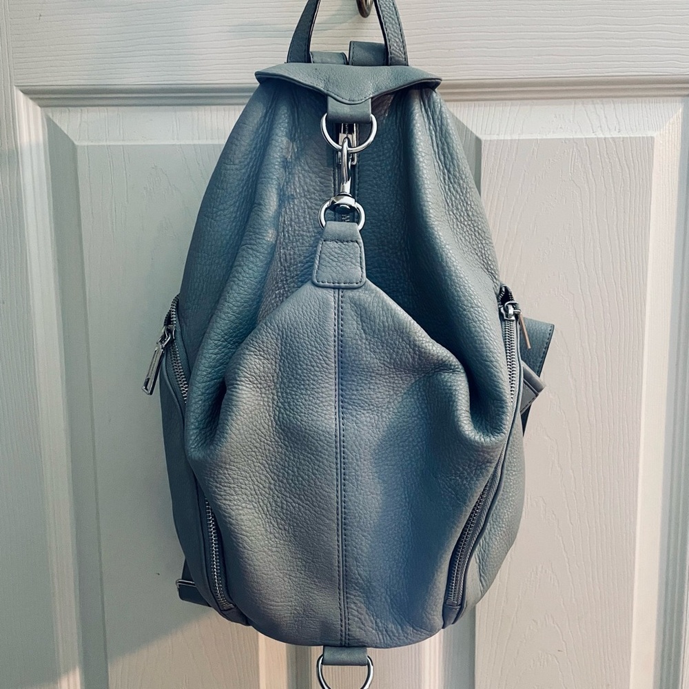 Rebecca Minkoff Blue Leather Backpack